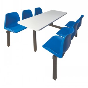 Standard Canteen Table 6 Seater Double Entry